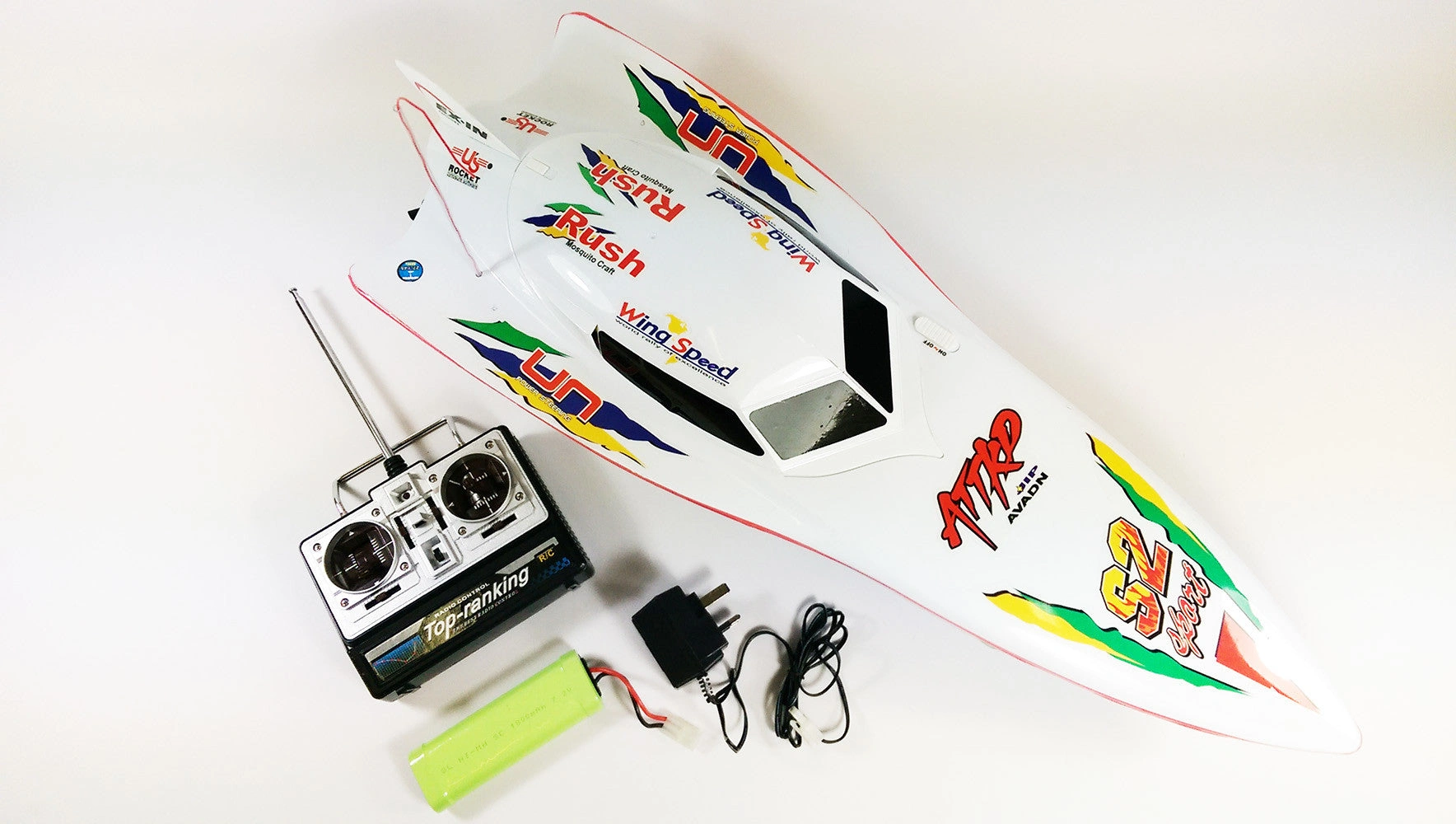 Syma Stealth Racing Boat: 7000 RC Radio Control – Speed & Style!